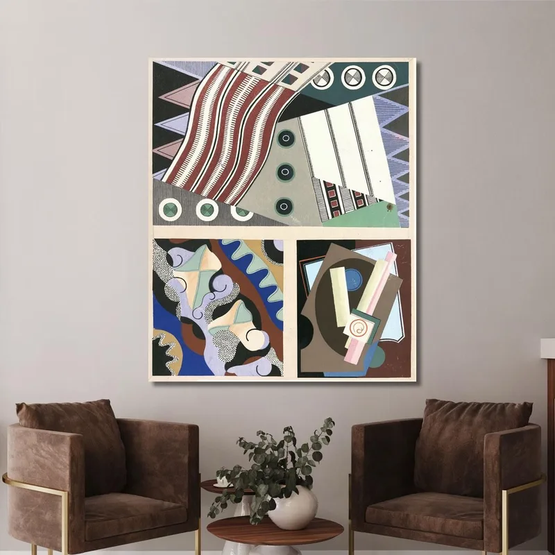 Colección Decoraciones Y Colores Pl.14 Georges Valmier