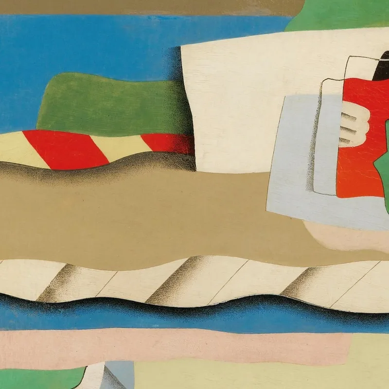 Bambina Sdraiata Georges Valmier