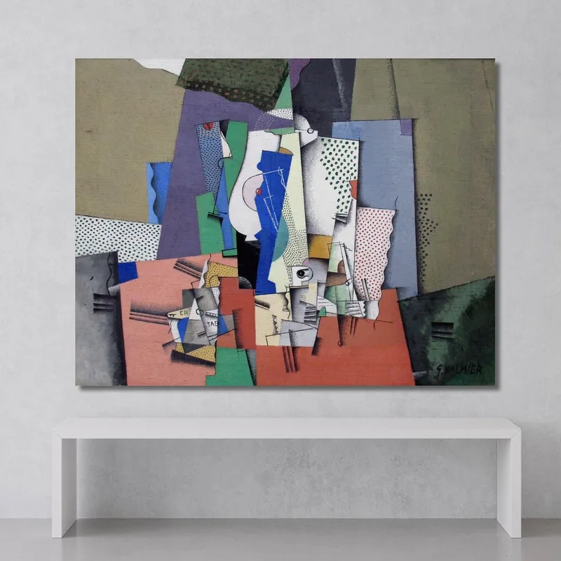 Natura Morta Geometrica Ii Georges Valmier