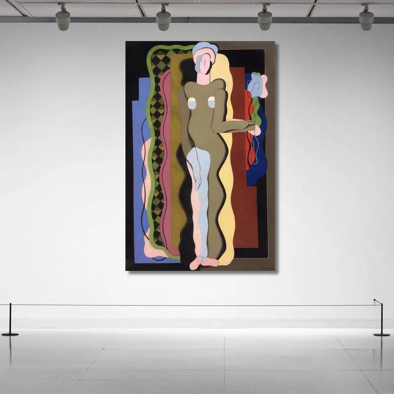 Nudo Con Un Fiore Georges Valmier