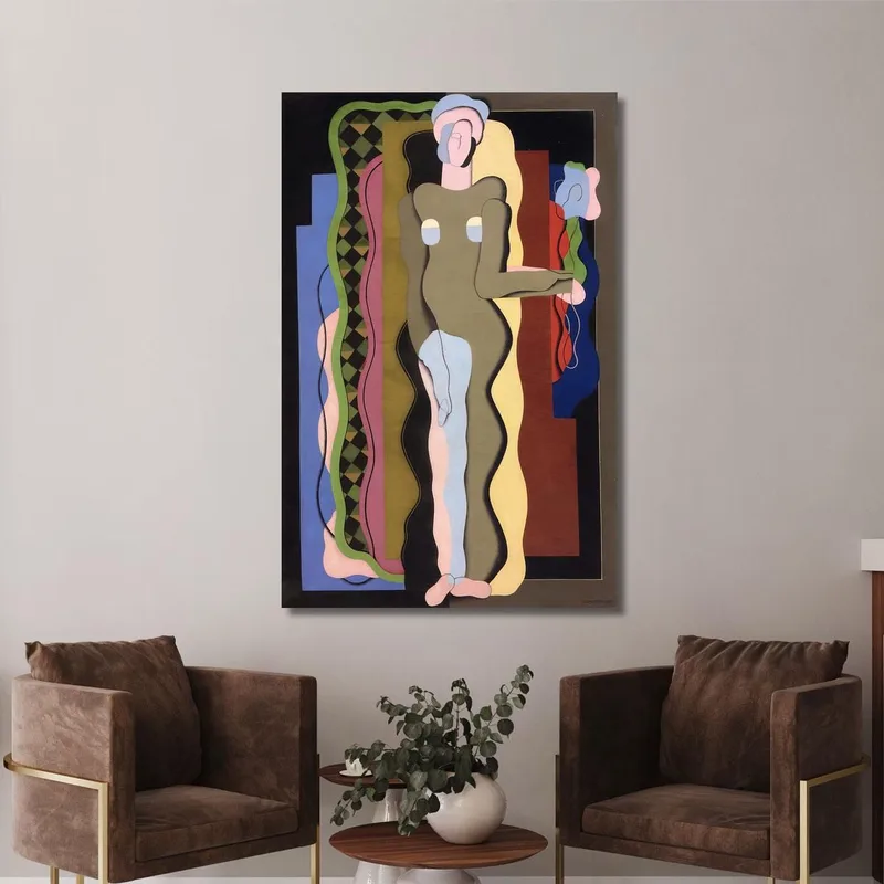 Nudo Con Un Fiore Georges Valmier