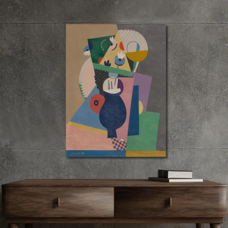 Vaso Di Fiori Georges Valmier