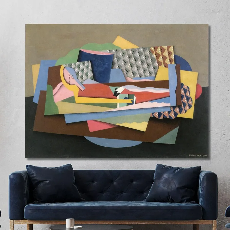 Donna Sdraiata Georges Valmier