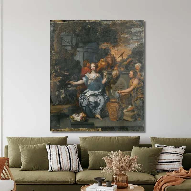 Un Sacrificio A Pale Gerard de Lairesse