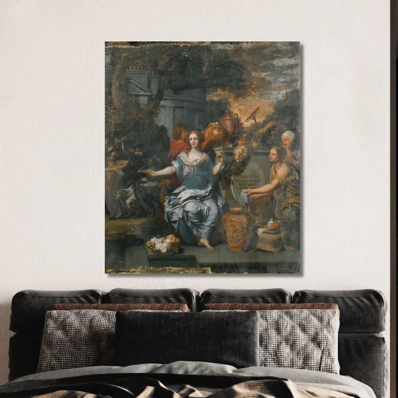 Un Sacrificio A Pale Gerard de Lairesse