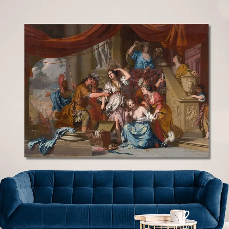Achille Scoperto Tra Le Figlie Di Licomede Gerard de Lairesse