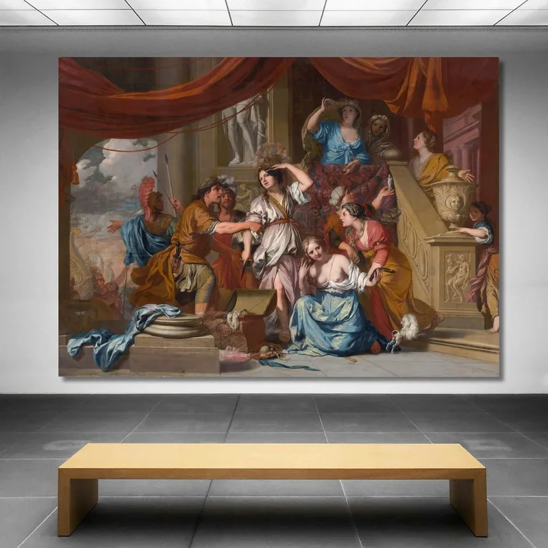Achille Scoperto Tra Le Figlie Di Licomede Gerard de Lairesse
