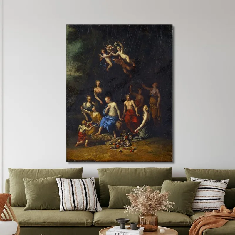 Bacchus Et Pomone Gerard de Lairesse