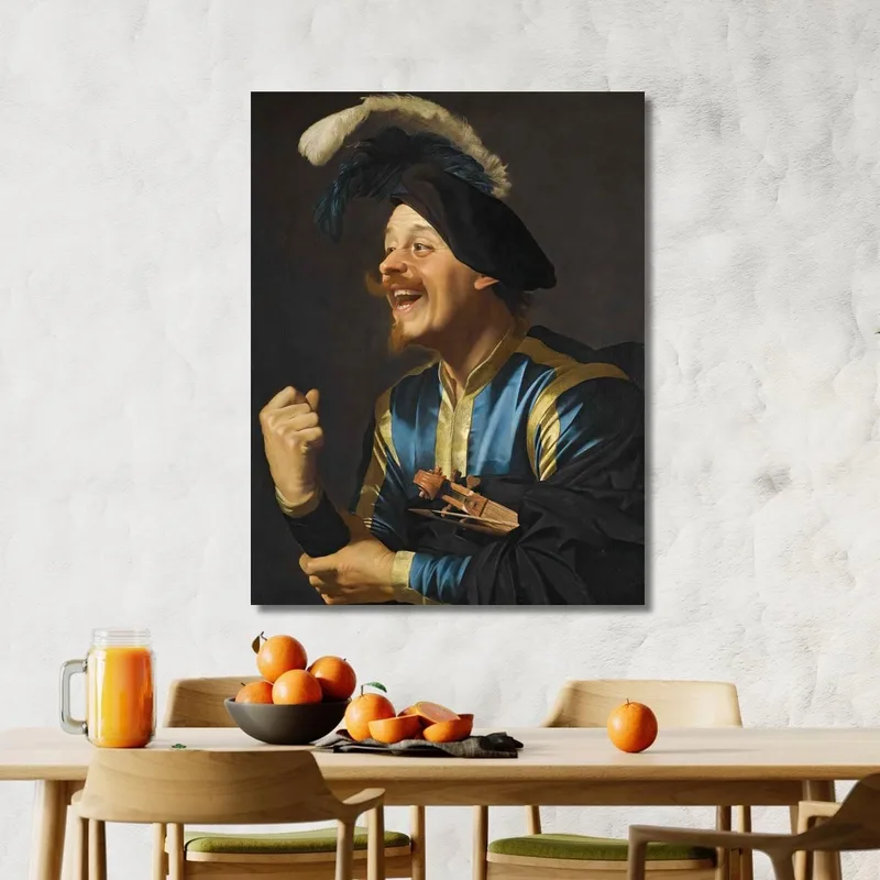 Ein Lachender Geiger Gerard van Honthorst