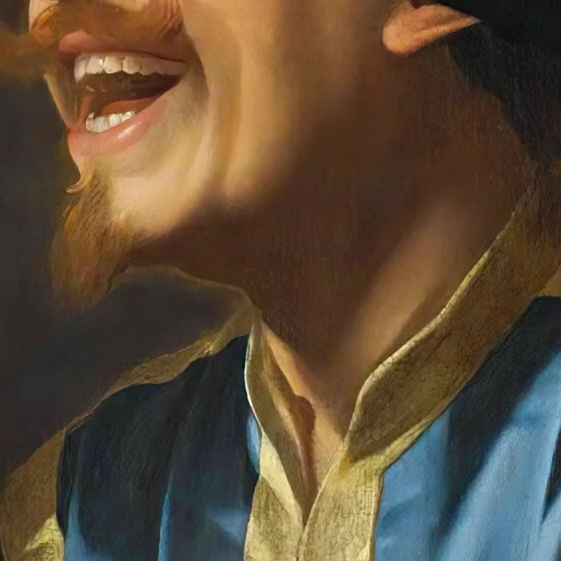 Ein Lachender Geiger Gerard van Honthorst