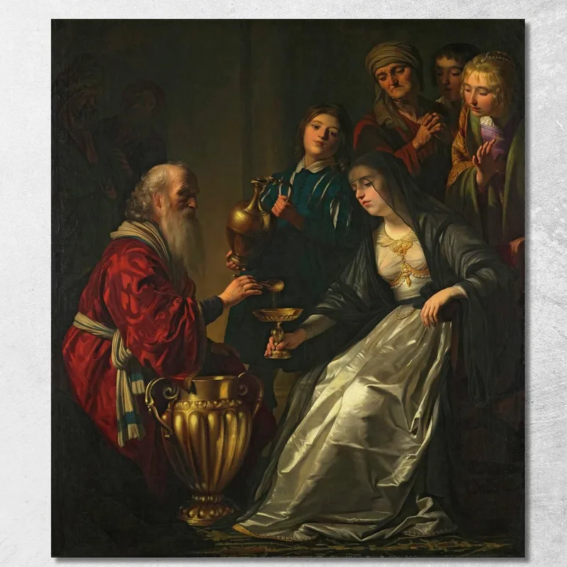 Artemisia Gerard van Honthorst drucken auf leinwand