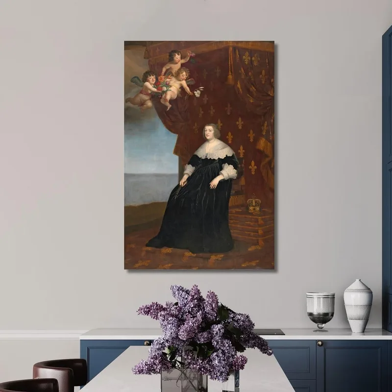 Maria Von Medici Gerard van Honthorst