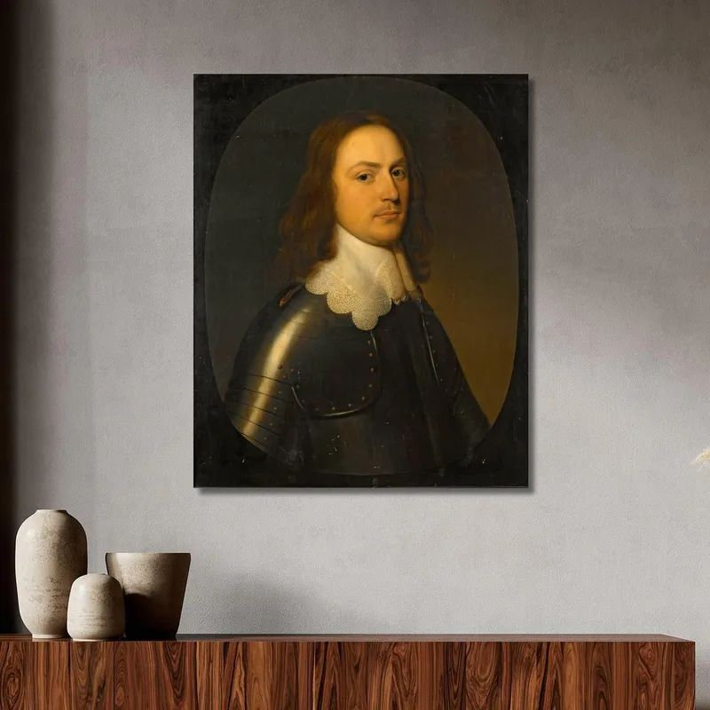 Porträt Eines Offiziers Gerard van Honthorst