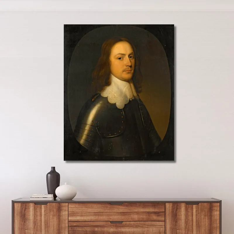 Porträt Eines Offiziers Gerard van Honthorst
