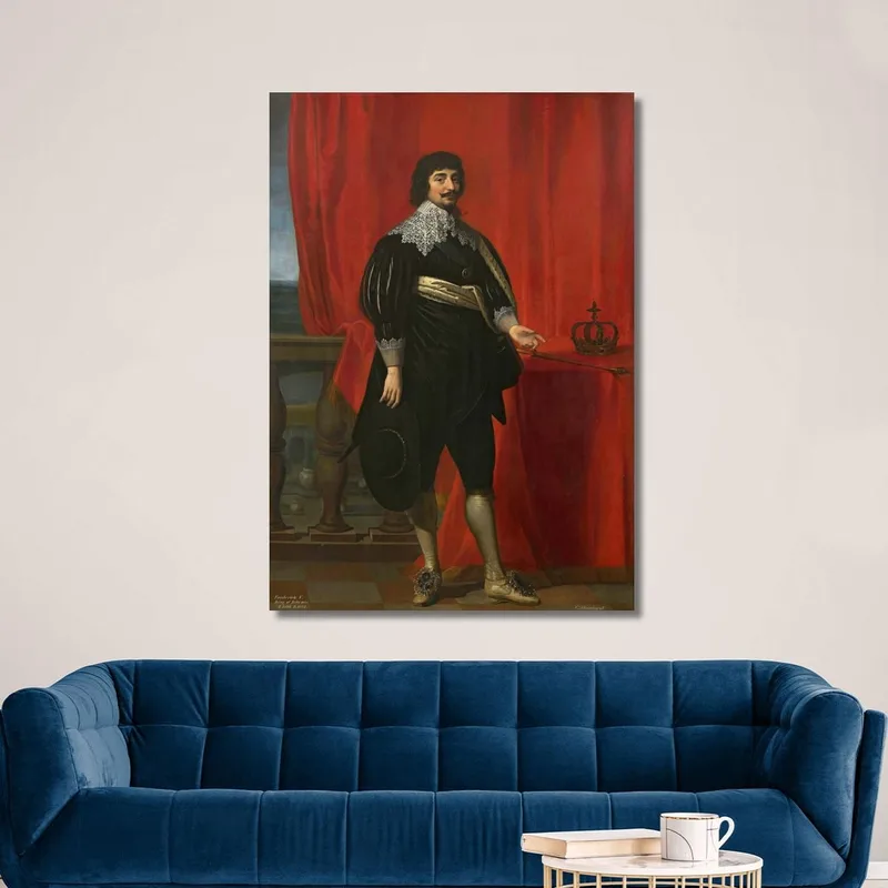 Ritratto Di Federico V Re Di Boemia Gerard van Honthorst