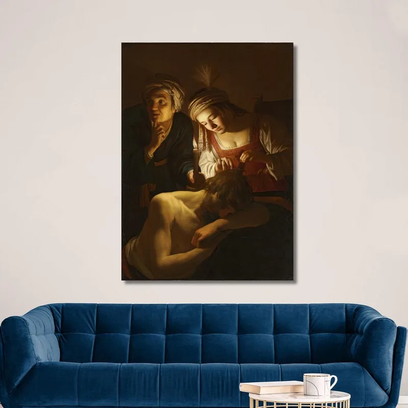 Samson Und Delila Gerard van Honthorst
