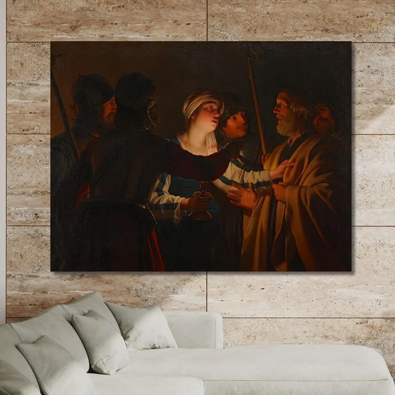 Die Verleugnung Des Hl. Petrus Gerard van Honthorst