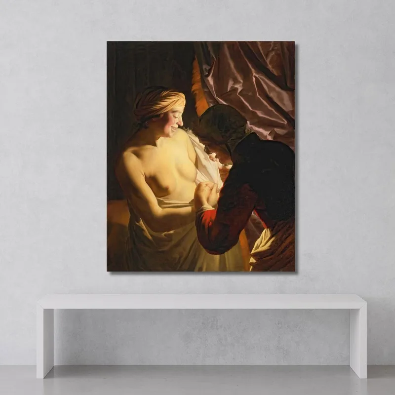 Die Flohjagd Gerard van Honthorst
