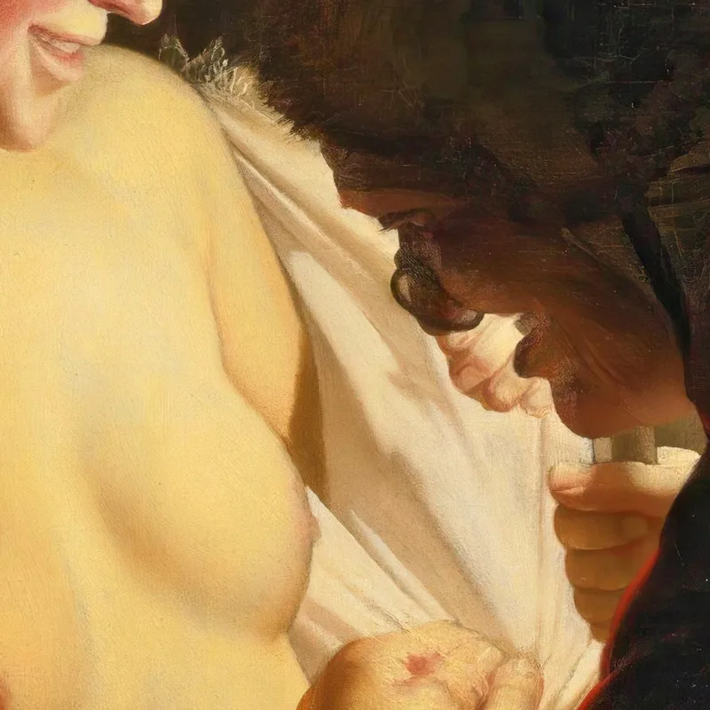 Die Flohjagd Gerard van Honthorst