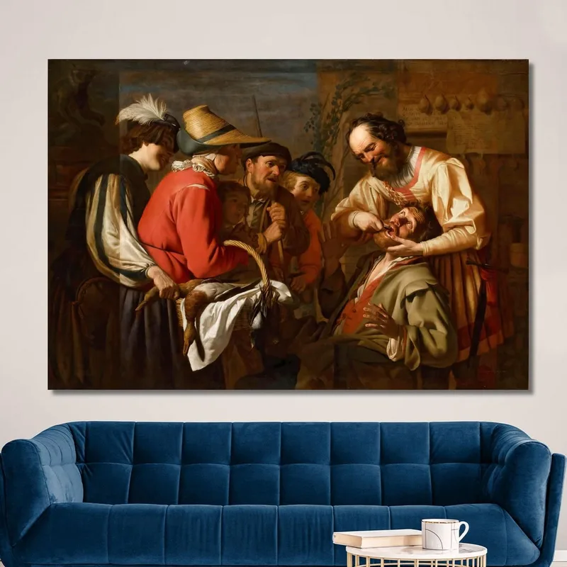 Der Zahnzieher Gerard van Honthorst