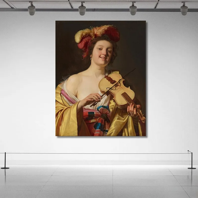 Der Geigenspieler Gerard van Honthorst