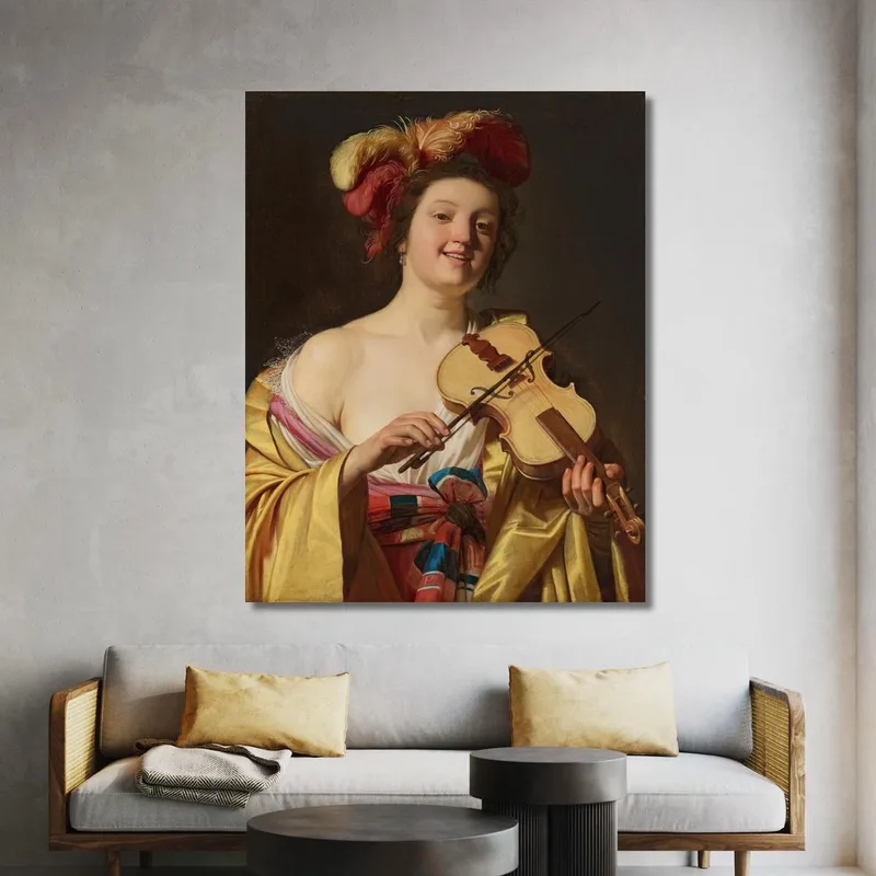 Der Geigenspieler Gerard van Honthorst