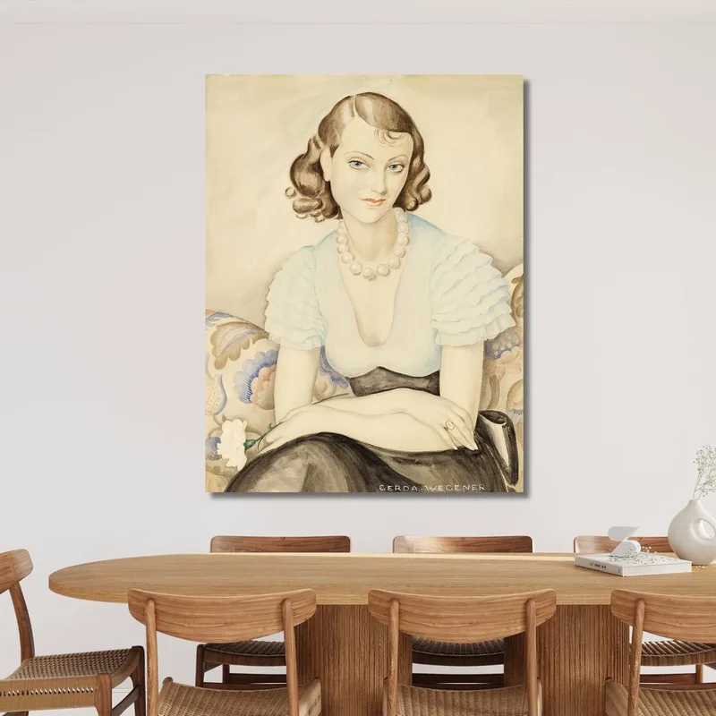 Porträt Einer Jungen Frau Gerda Wegener