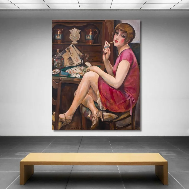 Queen Of Hearts Portrait Of Lili Gerda Wegener