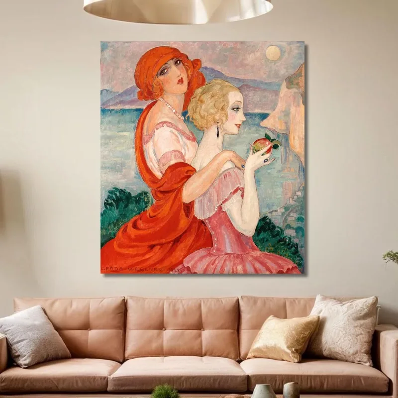 Sulla Strada Per Anacapri Gerda Wegener