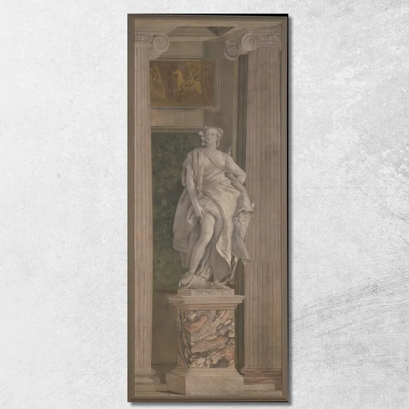 Allegorische Figur, Die Arithmetik Darstellt Giovanni Battista Tiepolo drucken auf leinwand