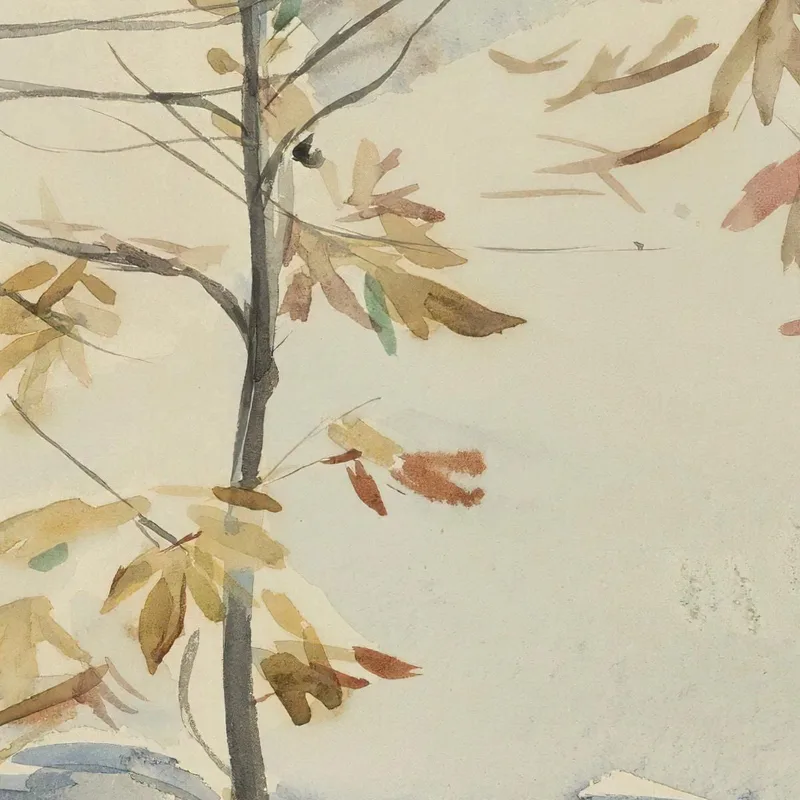 Herbstlandschaft Mit Bäumen Giovanni Boldini