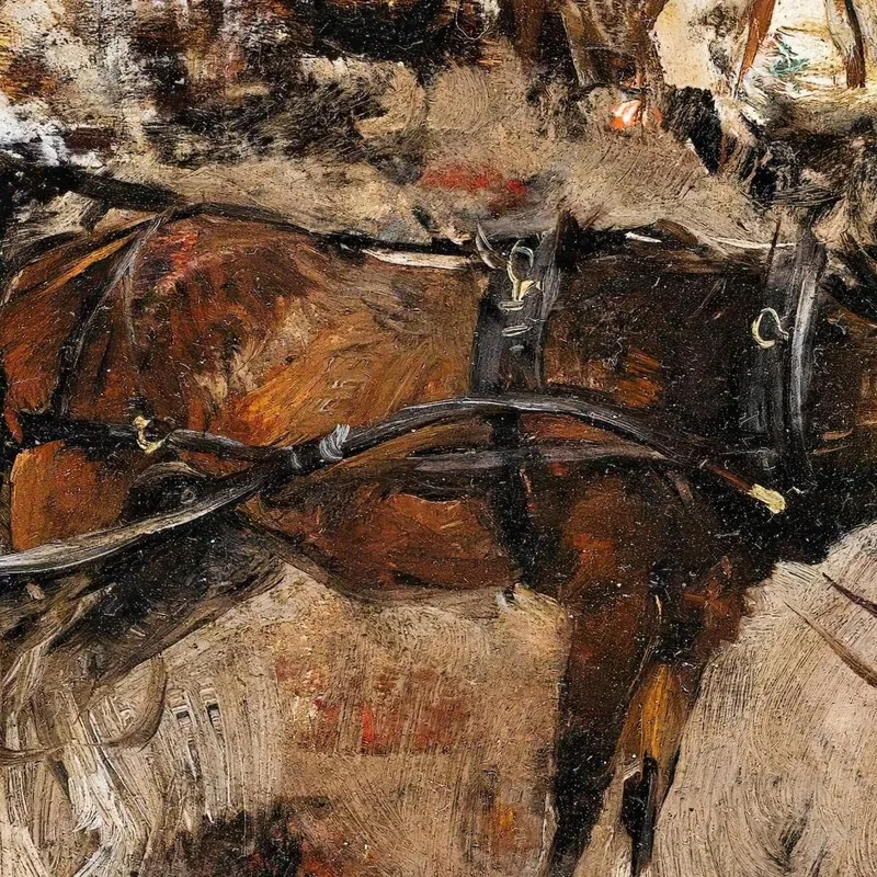Carrozza A Cavalli Avenue Trudaine Parigi 14 Luglio 1880 Giovanni Boldini