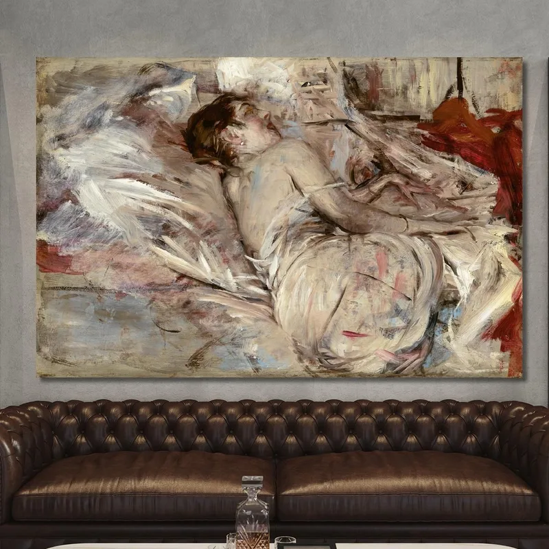 Nello Studio Dell'Artista Giovanni Boldini