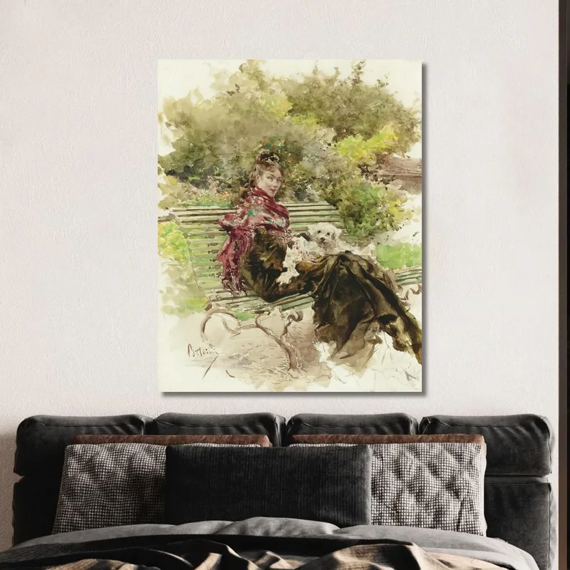 Dans Le Parc Giovanni Boldini