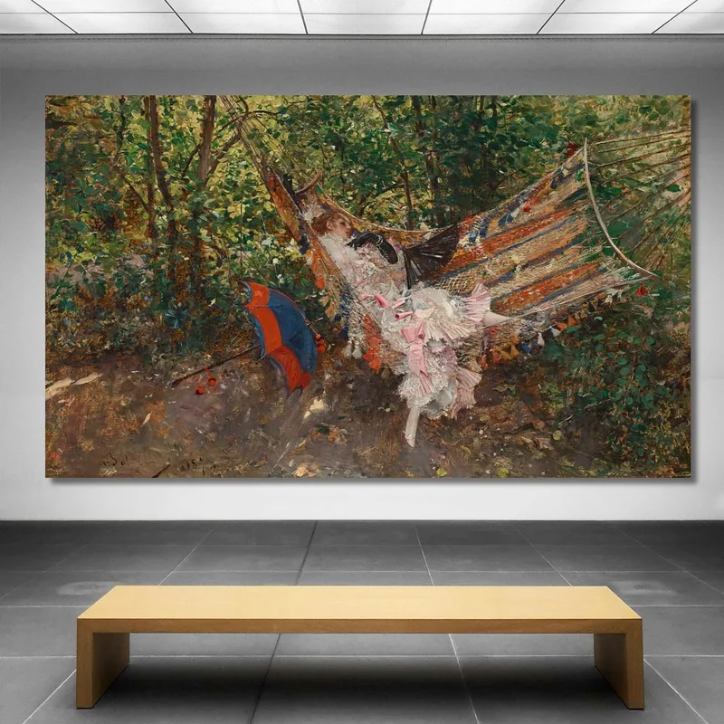 The Hammock Giovanni Boldini