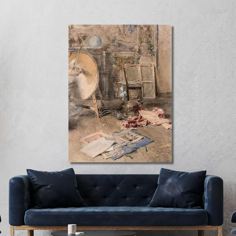 El Taller Del Artista Giovanni Boldini