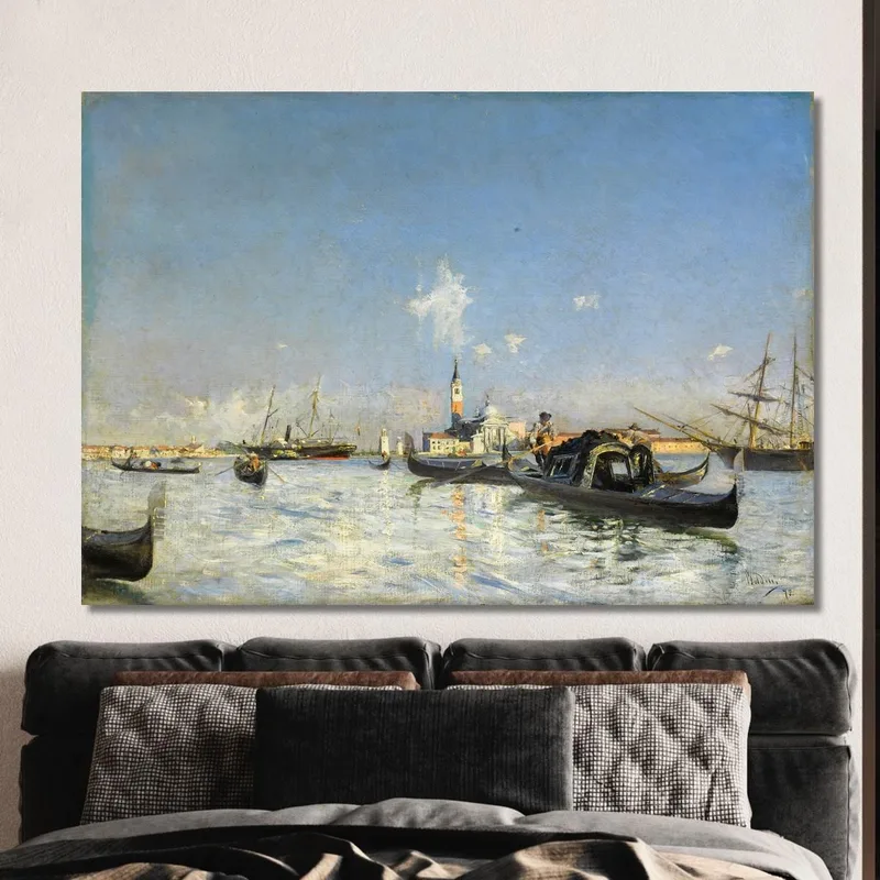 L' Isola Di San Giorgio A Venezia Giovanni Boldini