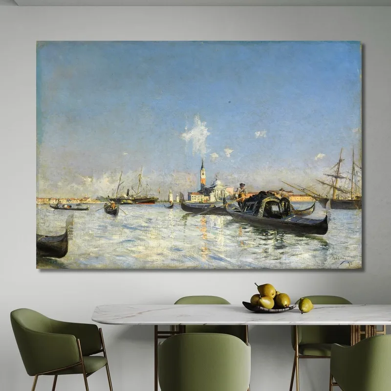 L' Isola Di San Giorgio A Venezia Giovanni Boldini