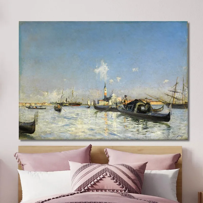 L' Isola Di San Giorgio A Venezia Giovanni Boldini