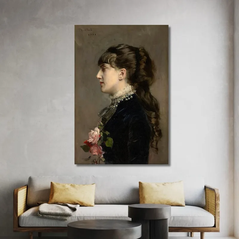La Signora Céline Leclanché Giovanni Boldini
