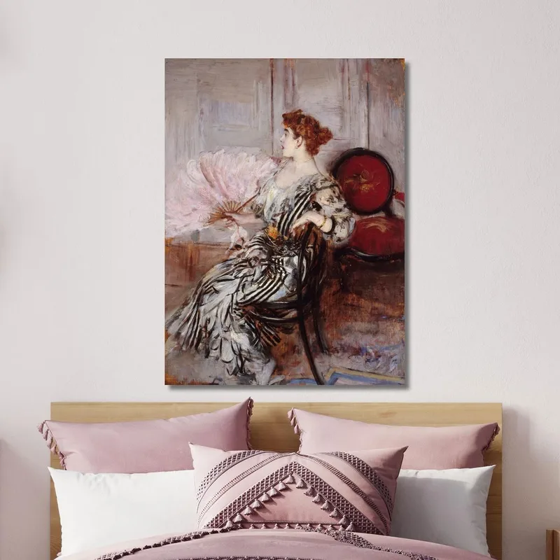 Portrait Of Madame Torri Dancer At The Opera Giovanni Boldini
