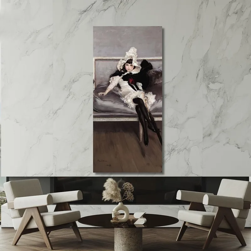 Ritratto Di Giovinetta Razuriz Giovanni Boldini