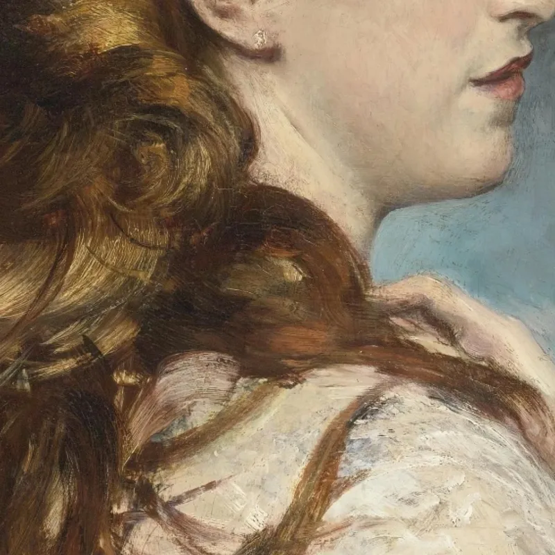 Portrait Of Harriet Valentine Crocker Alexander Giovanni Boldini