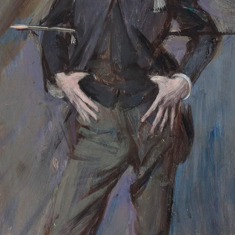 Retrato De John Singer Sargent Giovanni Boldini