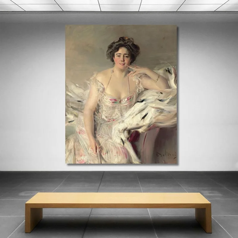 Ritratto Di Lady Nanne Schrader Nata Wiborg Giovanni Boldini