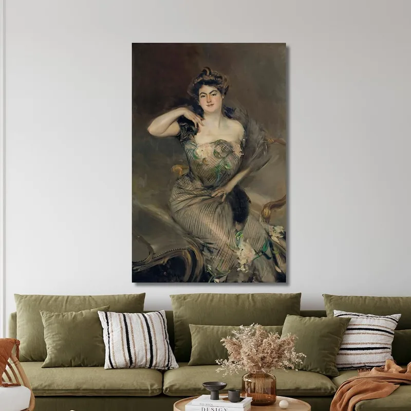 Porträt Von Madame Arnold Seligmann Giovanni Boldini