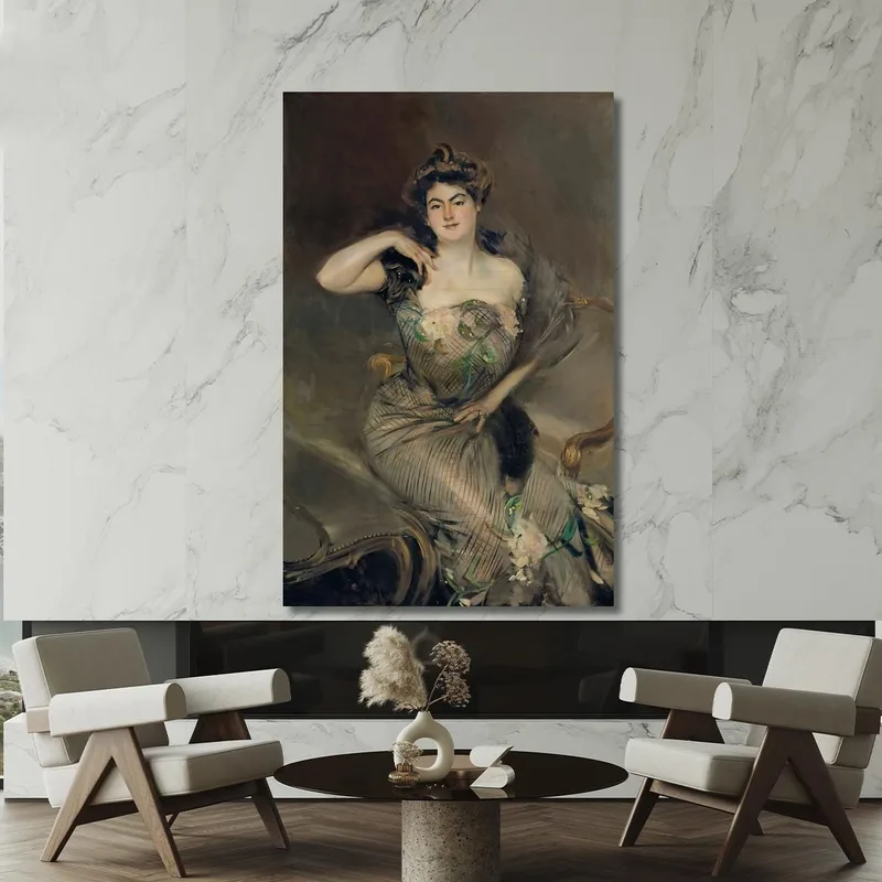 Porträt Von Madame Arnold Seligmann Giovanni Boldini