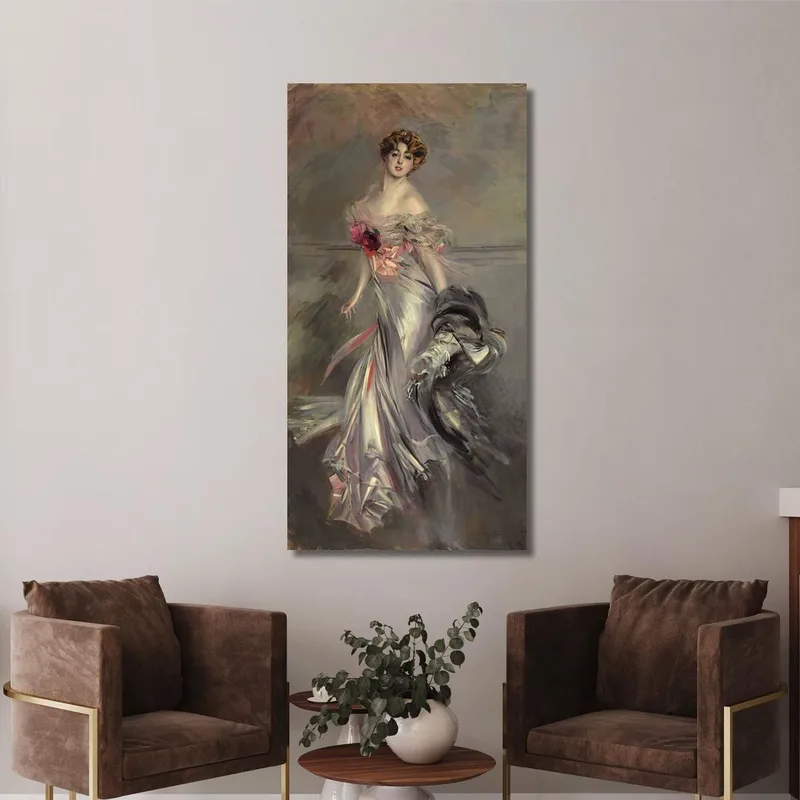 Portrait Of Marthe Régnier Giovanni Boldini