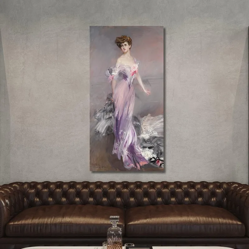Ritratto Della Signora Howard-Johnston Giovanni Boldini