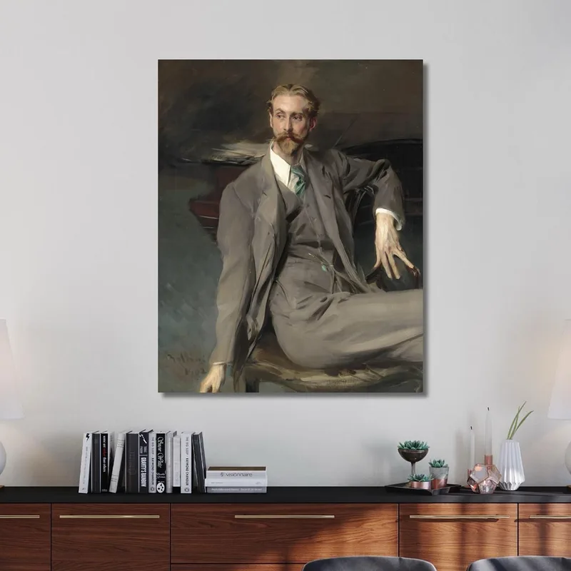 Ritratto Dell'Artista Lawrence Alexander Peter' Harrison Giovanni Boldini